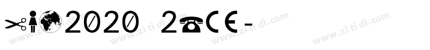 Sym2020 2TC字体转换